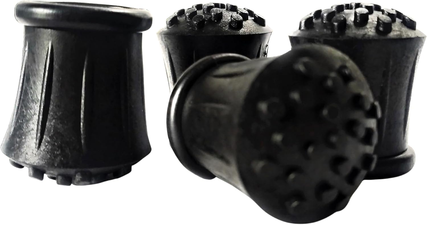 Walking Stick Rubber End Ferrules Heavy Duty for Crutches Canes Zimmer