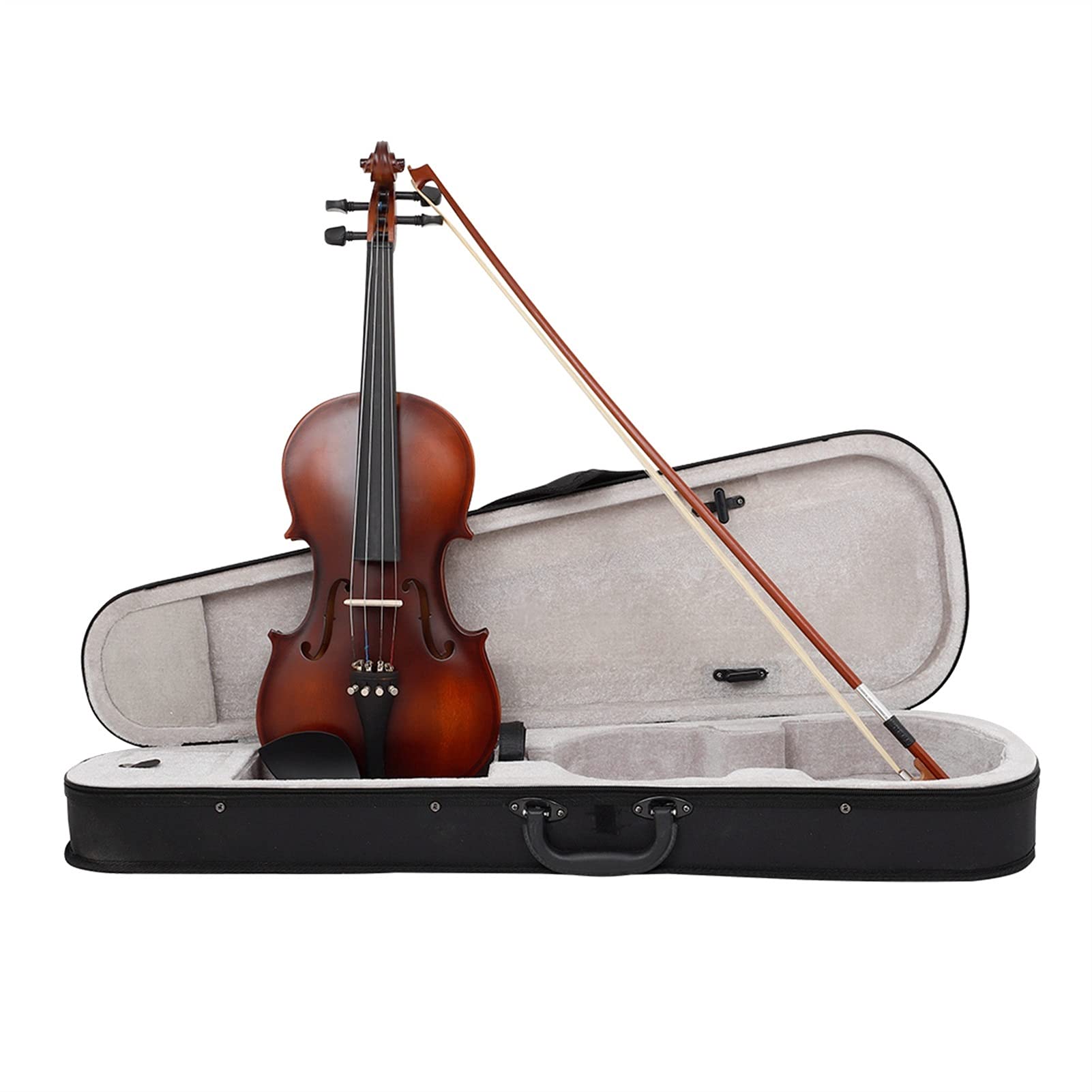 Erwachsene Geige Neue 4/4 Größe Acoustic Practice Violine Set Mit Fall + Bogen Set Für Kinder Erwachsene