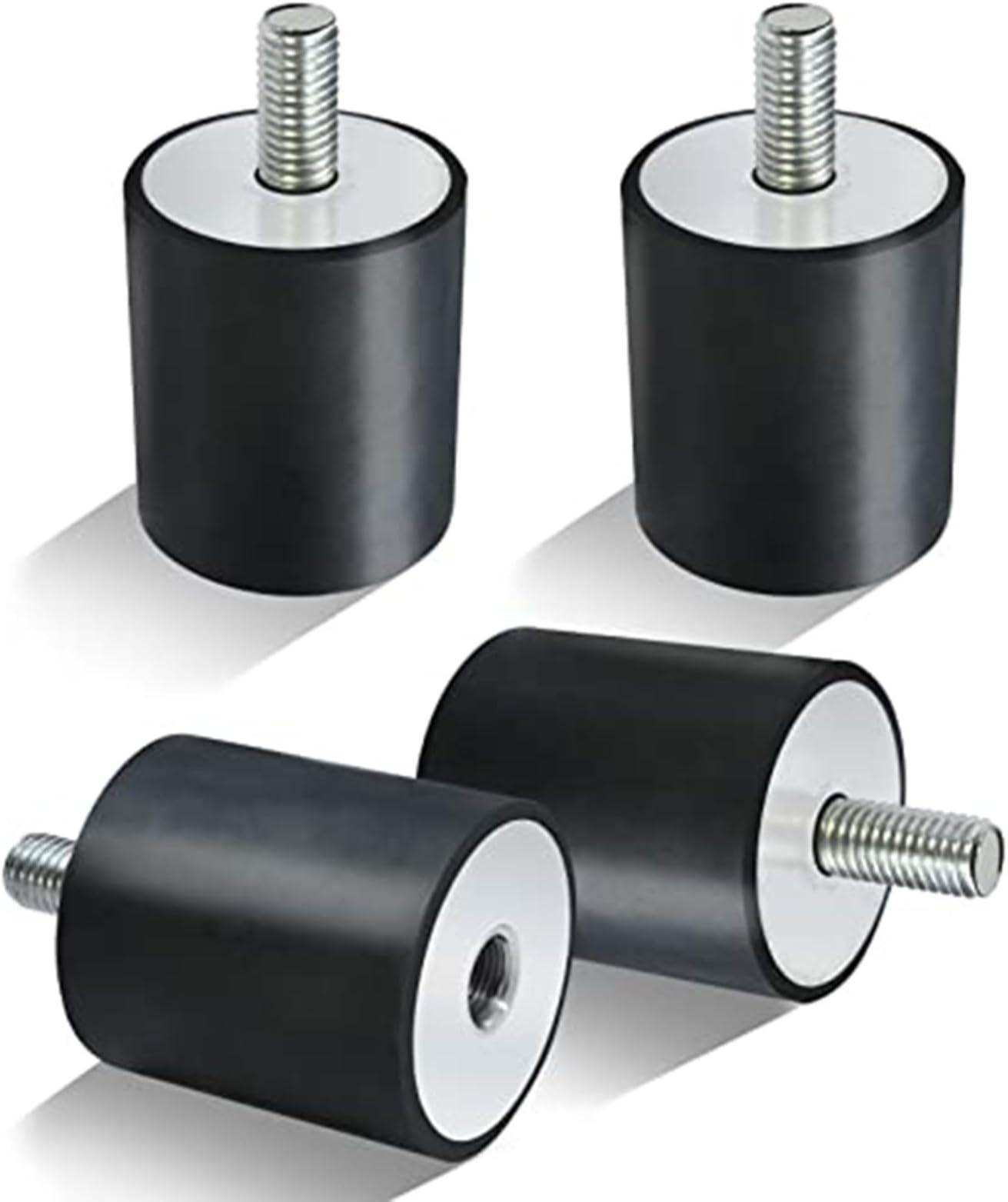 Replacement 4 Pack Rubber Shock Mount For Wacker Neuson Plate Compactors Models WP1540 WP1550 VP1135 VP1340 VP1550 VP2050 Tamper Parts With Vibration Isolation