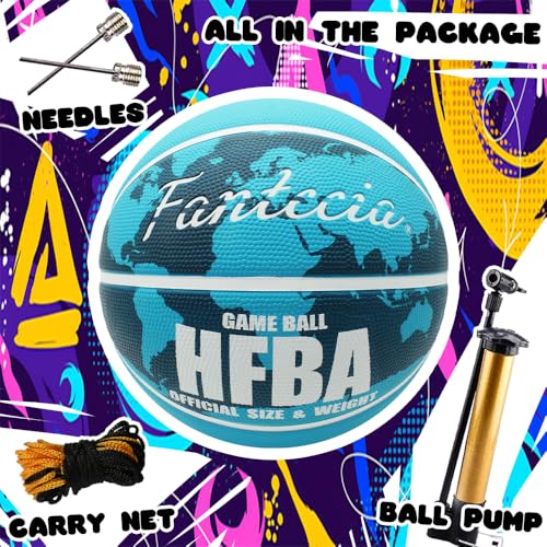 Ballon de basket-ball taille 7 pour progresser en intérieur et extérieur