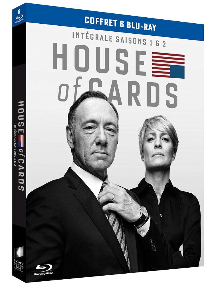House of Cards - Intégrale saisons 1 et 2 Blu-ray de importación francesa