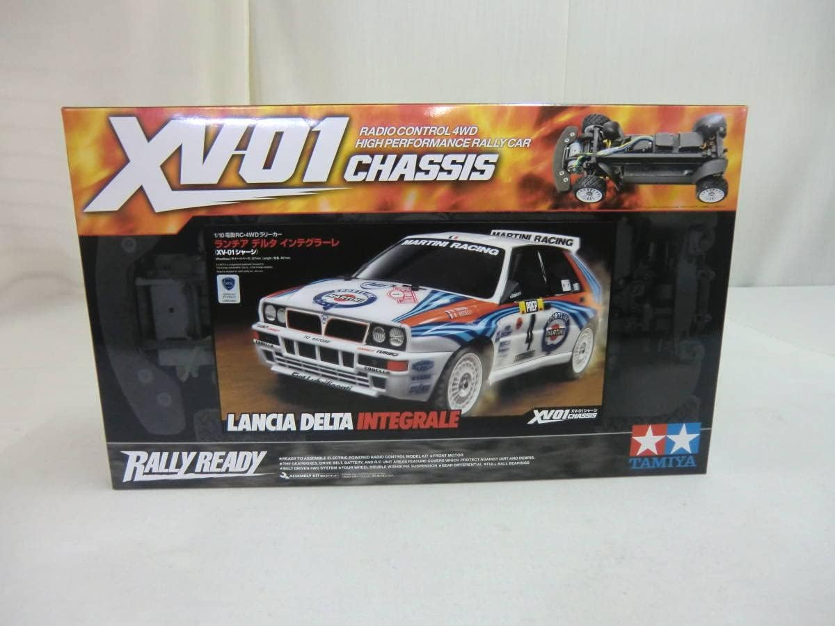 タミヤ 58569 1/10RC ランチア デルタ インテグラーレ XV-01シャーシ