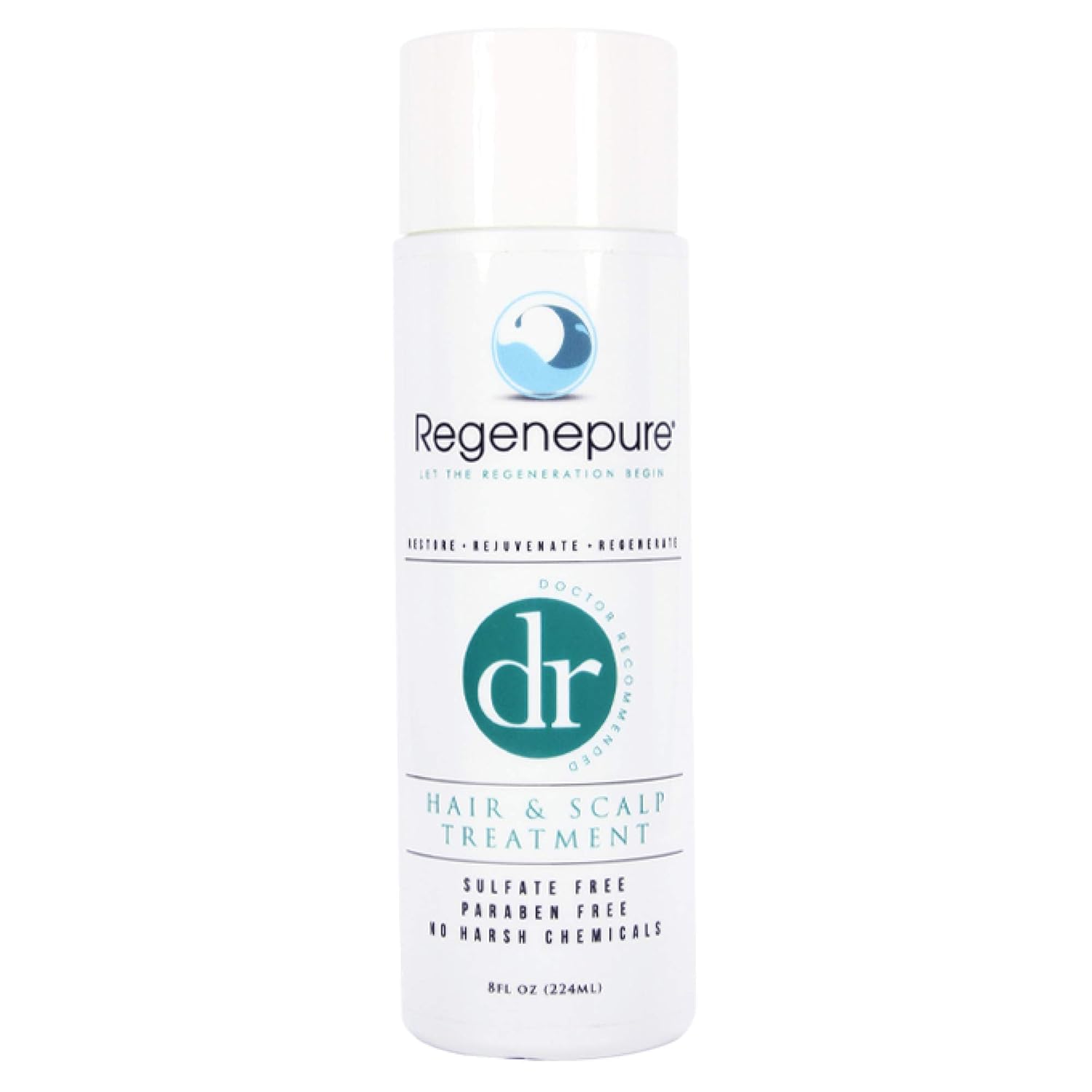REGENEPURE, DR Shampoo Hair and Scalp Treatment, Cleanses