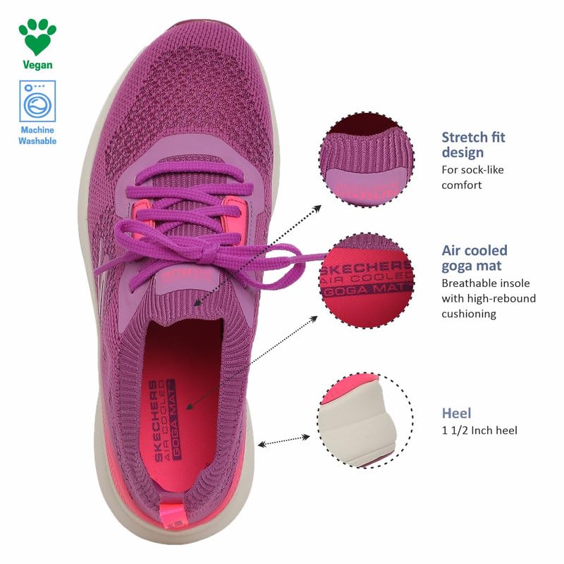 Image of Skechers Women Go Run Pulse Roadie Running Shoe