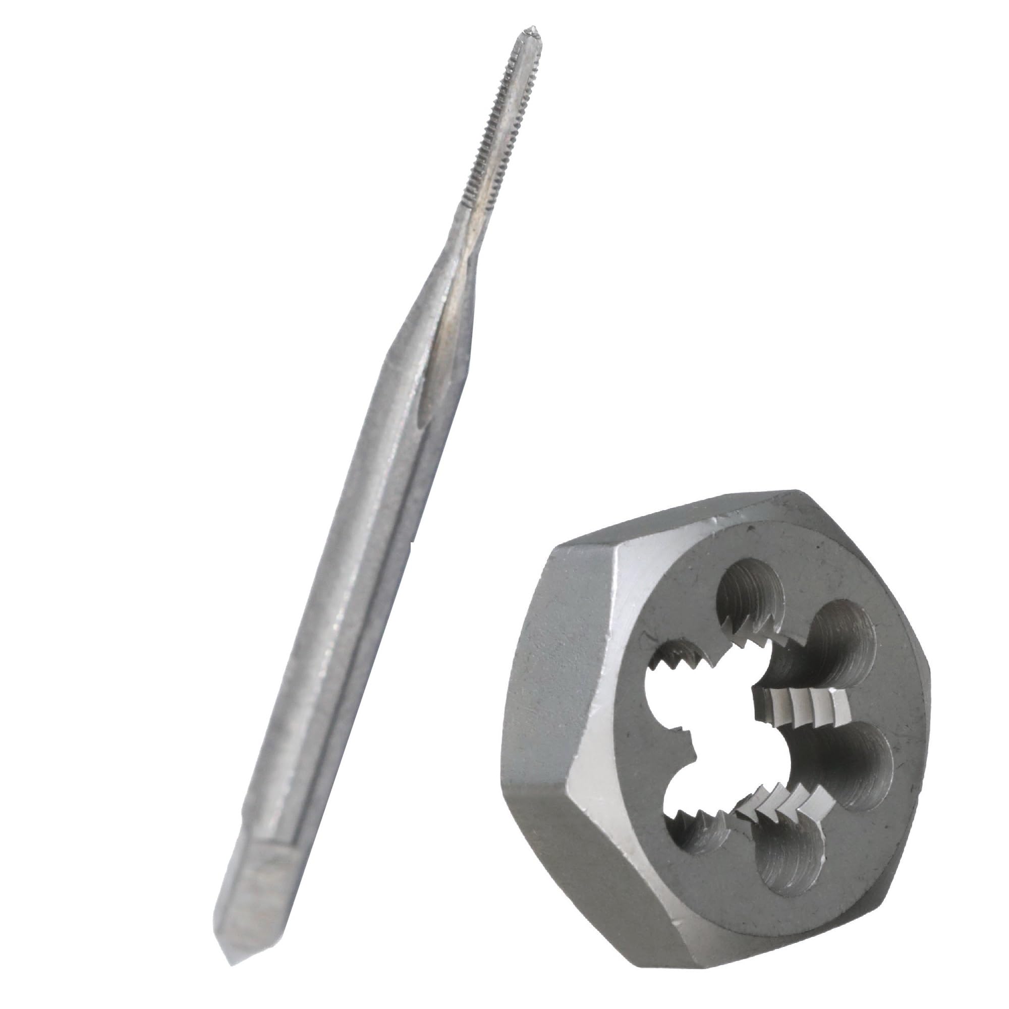 Drill America 1/2"-28 UNS Tap and Die Kit, HSS Plug Tap and Carbon Hex Die — Amazon image 12