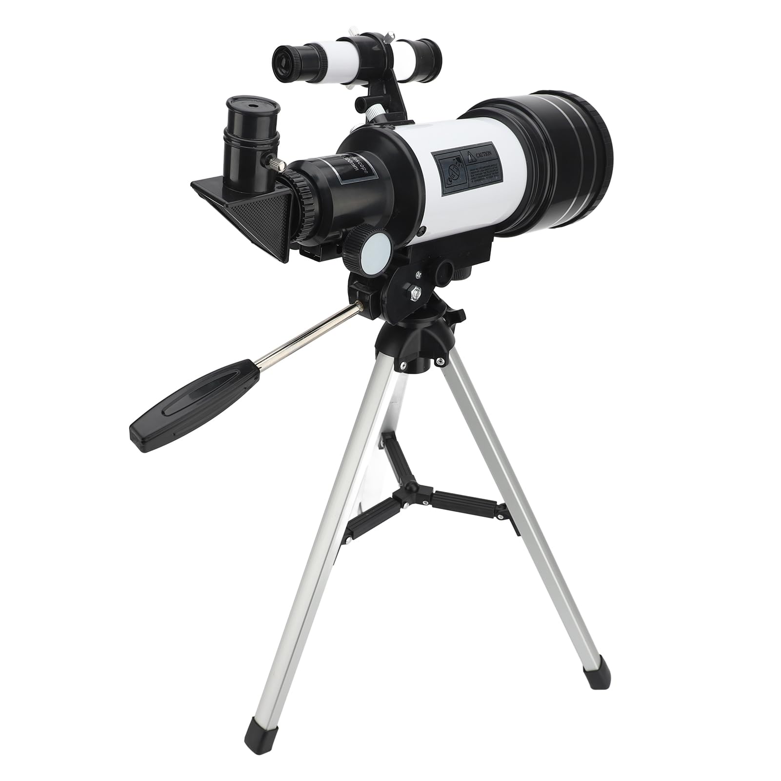 EMUKOEP Telescopio Rifrattore per Adulti con Apertura 70 Mm e Lunghezza 300 Mm F con Treppiede, per Principianti e Bambini, Regalo per gli Appassionati di Astronomia
