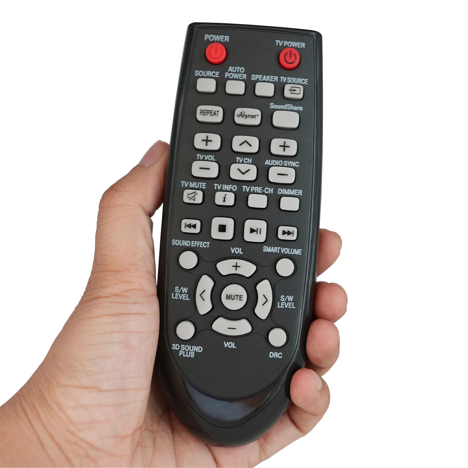 Universal Replacement Remote for Samsung AH59-02547A AH59-02547B AH59-02546A AH59-02546B AH59-02433A HW-E350 HW-E350/ZA 2.1 Channel Soundbar Crystal