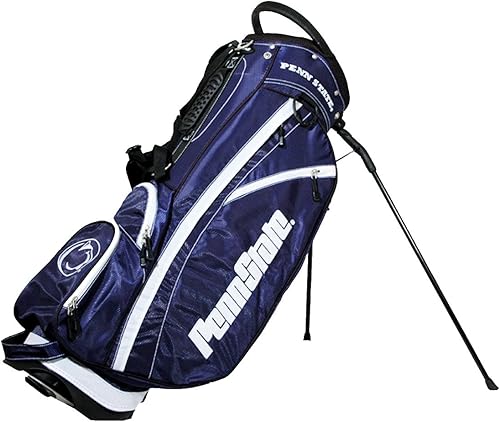Team Golf NCAA Fairway Golf Stand Bag, Lightweight, 14-Way Top, Spring Action Stand, Insulated Cooler Pocket, Padded Strap, Umbrella Holder &