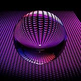 ICE-BINGO 100MM Clear Crystal Ball for Photography/Divination/Wedding/Home or Office Decoration, K9 NO Stand