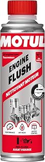 Motul - Nettoyant Moteur Avant Vidange - Additif Huile Moteur Essence et Diesel - Anti-Usure, Performance - Réduction Consommation et Émissions - Idéal Avant Contrôle Technique - Engine Flush - 300 ml