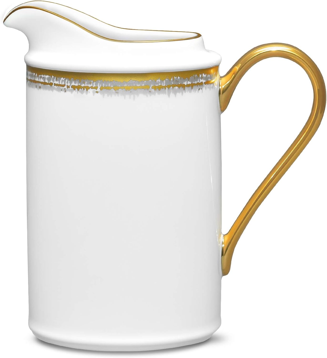 Noritake Haku Creamer, 8 oz in White