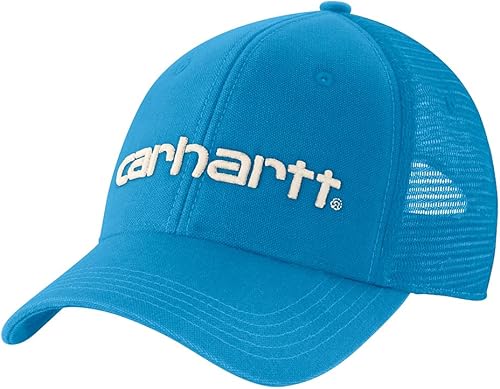Miniatura 10 de Carhartt Mens Canvas Mesh-Back Logo Graphic Cap