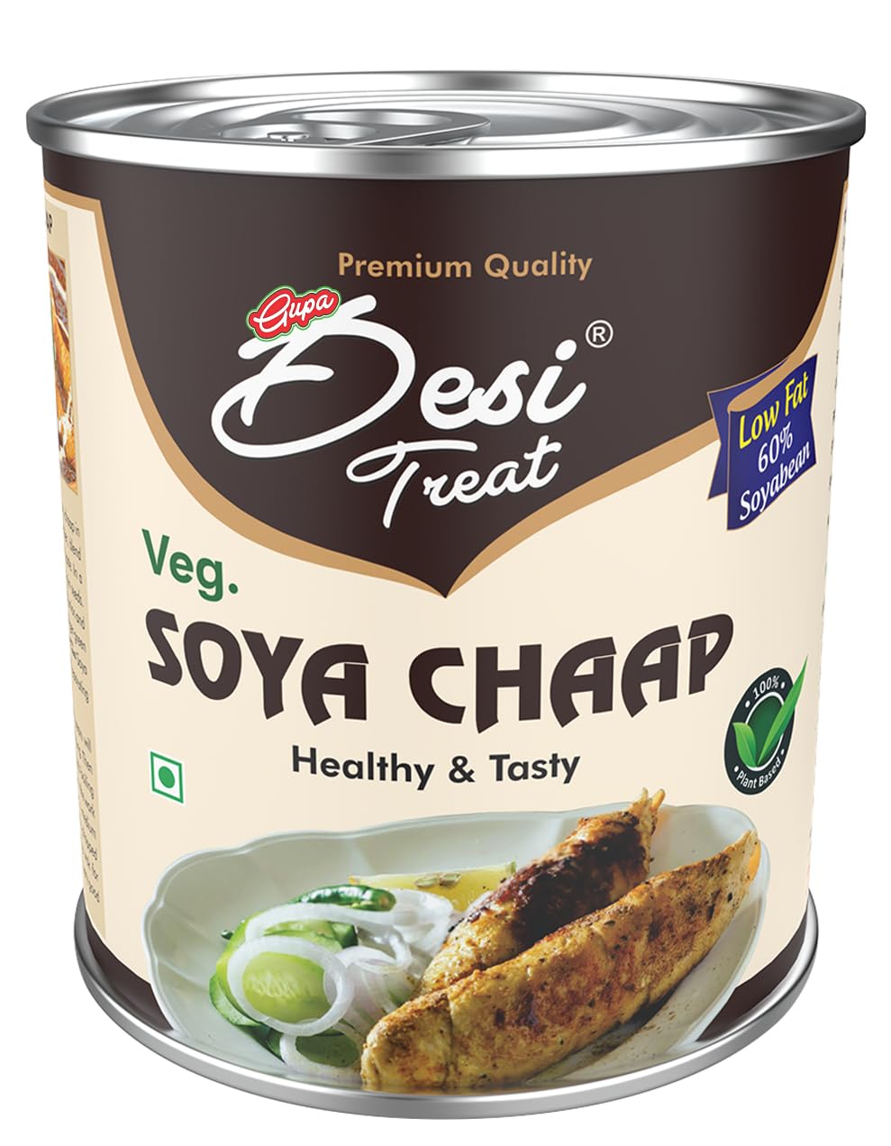 Desi Treat Veg Soya Chaap - 800G