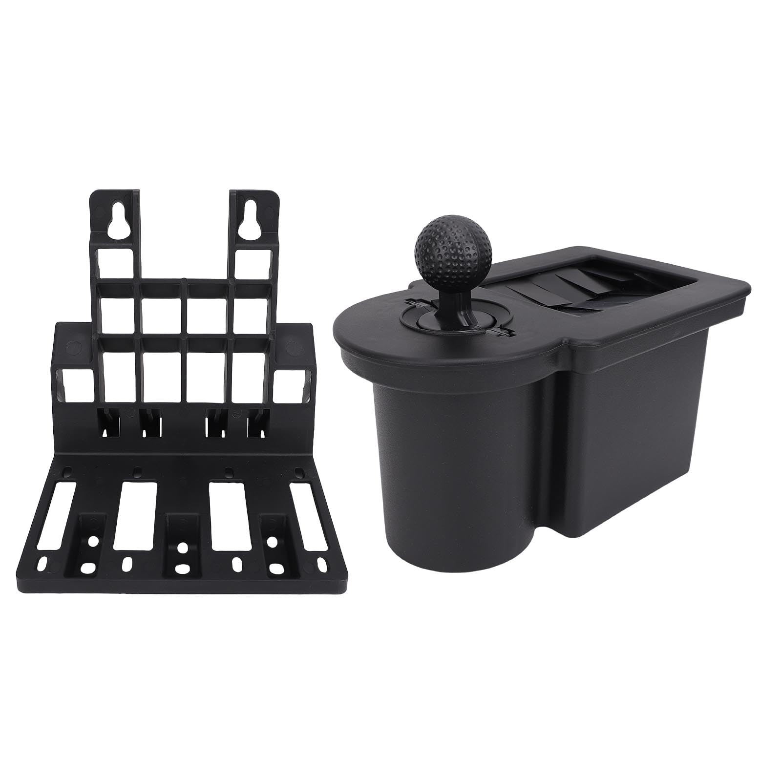 Kit Flessibile per Lavatrice e Pulizia Mazze per Carrello da con Staffa, Fessure per la Pulizia Profonda per Auto da Club Adatta per Carrello da DS, G29, EZGO, Adatto per Gli Amanti del