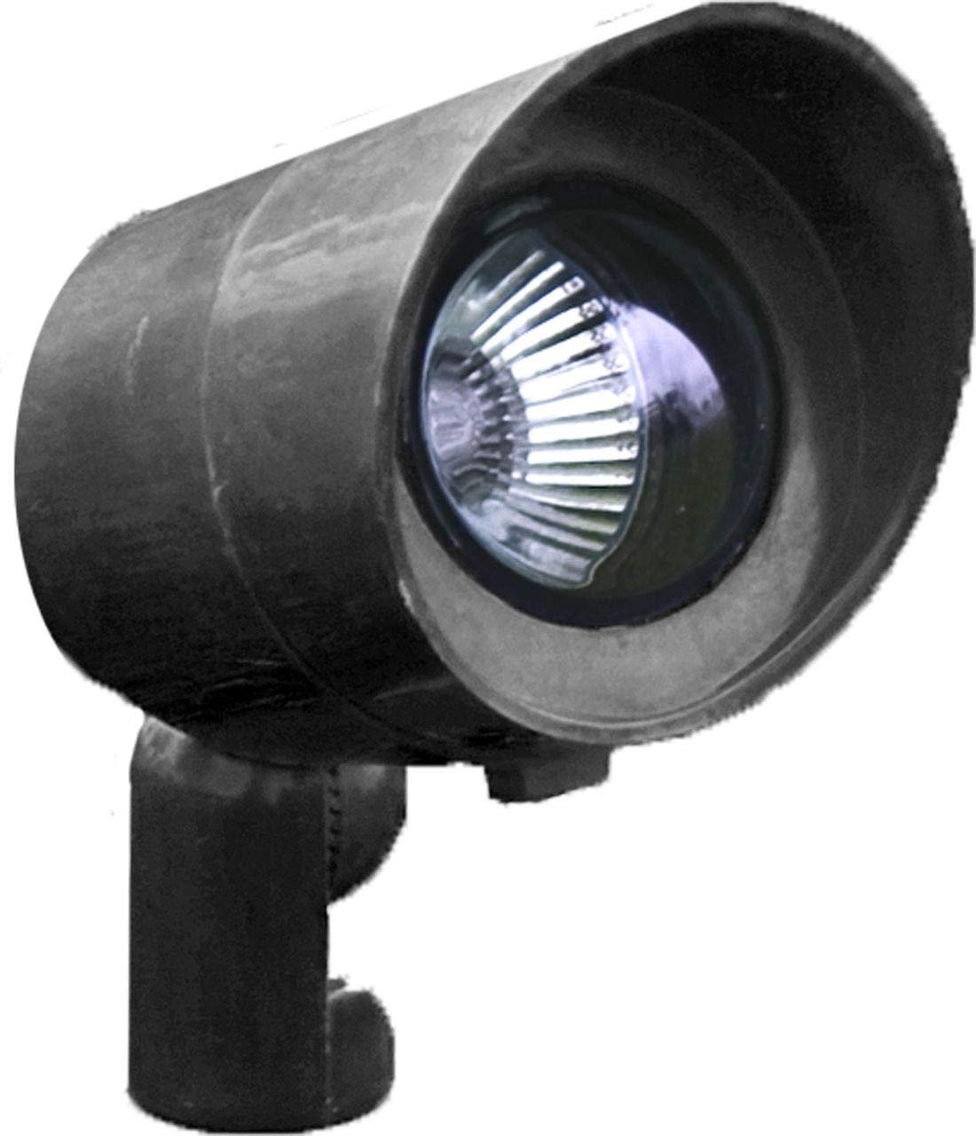 Dabmar Lighting FG132-B Fiberglass Hooded Spot Light with ground spike