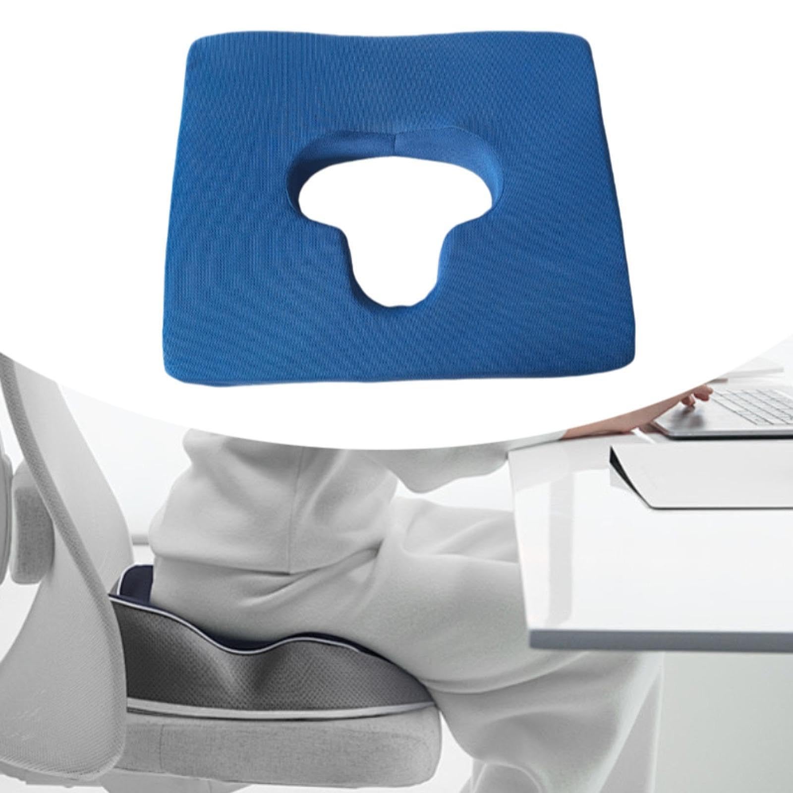Cuscino Per Anziani Con Fondo Antiscivolo Traspirante | schiuma resiliente, federa sfoderabile, adatto a sedie e poltrone