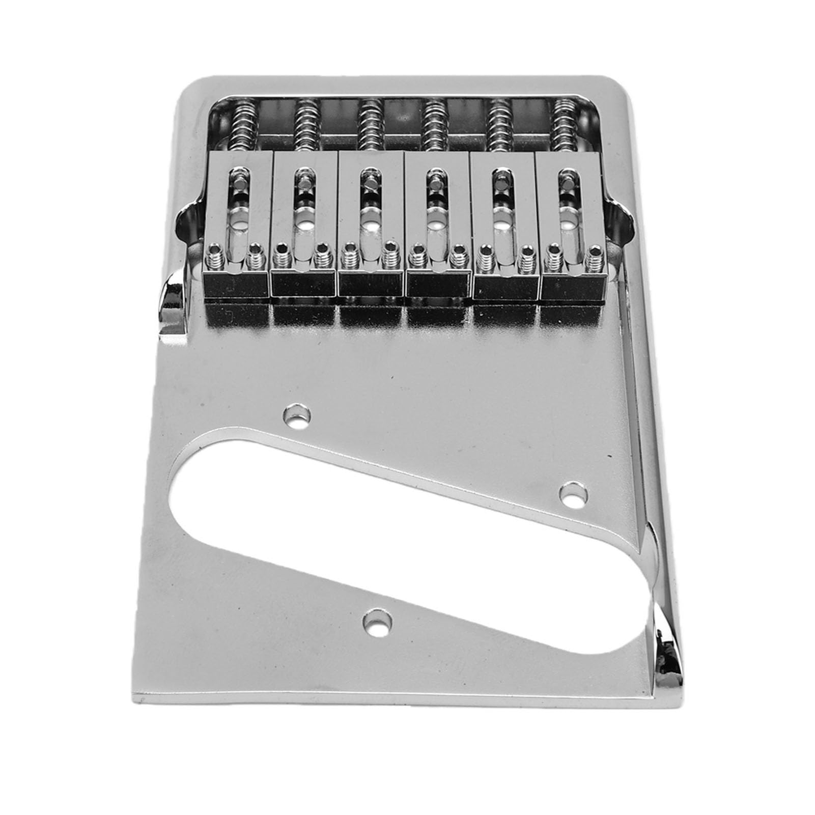 Generic Ponte per Chitarra Regolabile a 6 Corde per Chitarra Elettrica TL Sostituzione Durevole Cromata Lucida