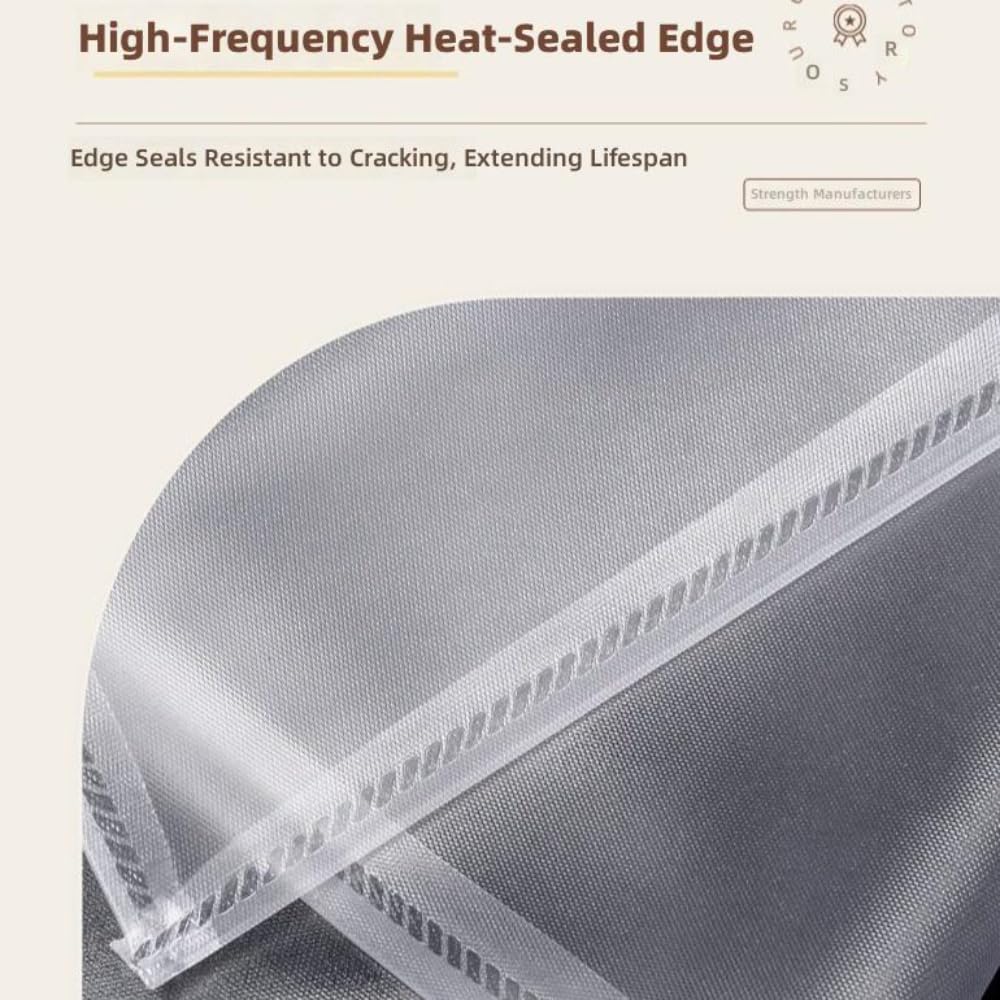 Delantal de PVC Transparente Impermeable, Delantal de Trabajo Pesado Resistente a Productos Químicos y Aceite, Correas Ajustables para Hombres y Mujeres, Ideal para Lavado de Platos,