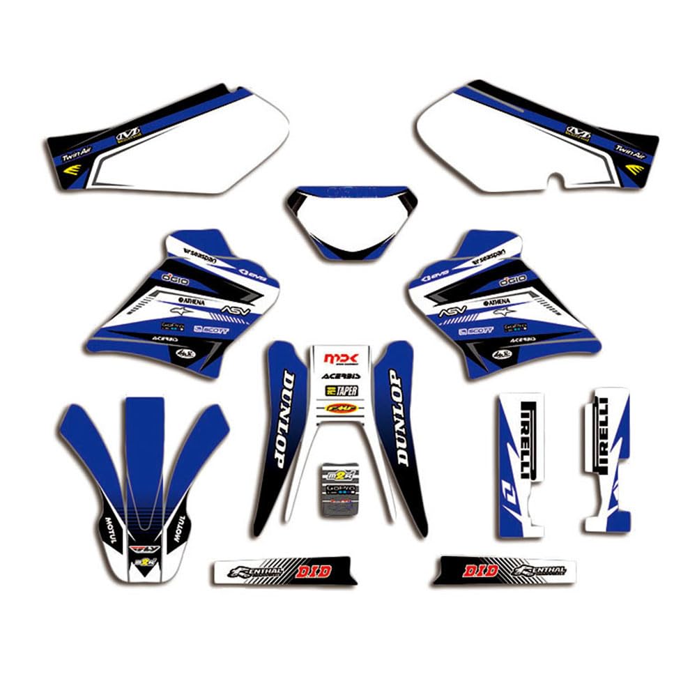 Kit deco autocollant Yamaha TTR 250 stickers personnalisation habillage moto TTR250 2007
