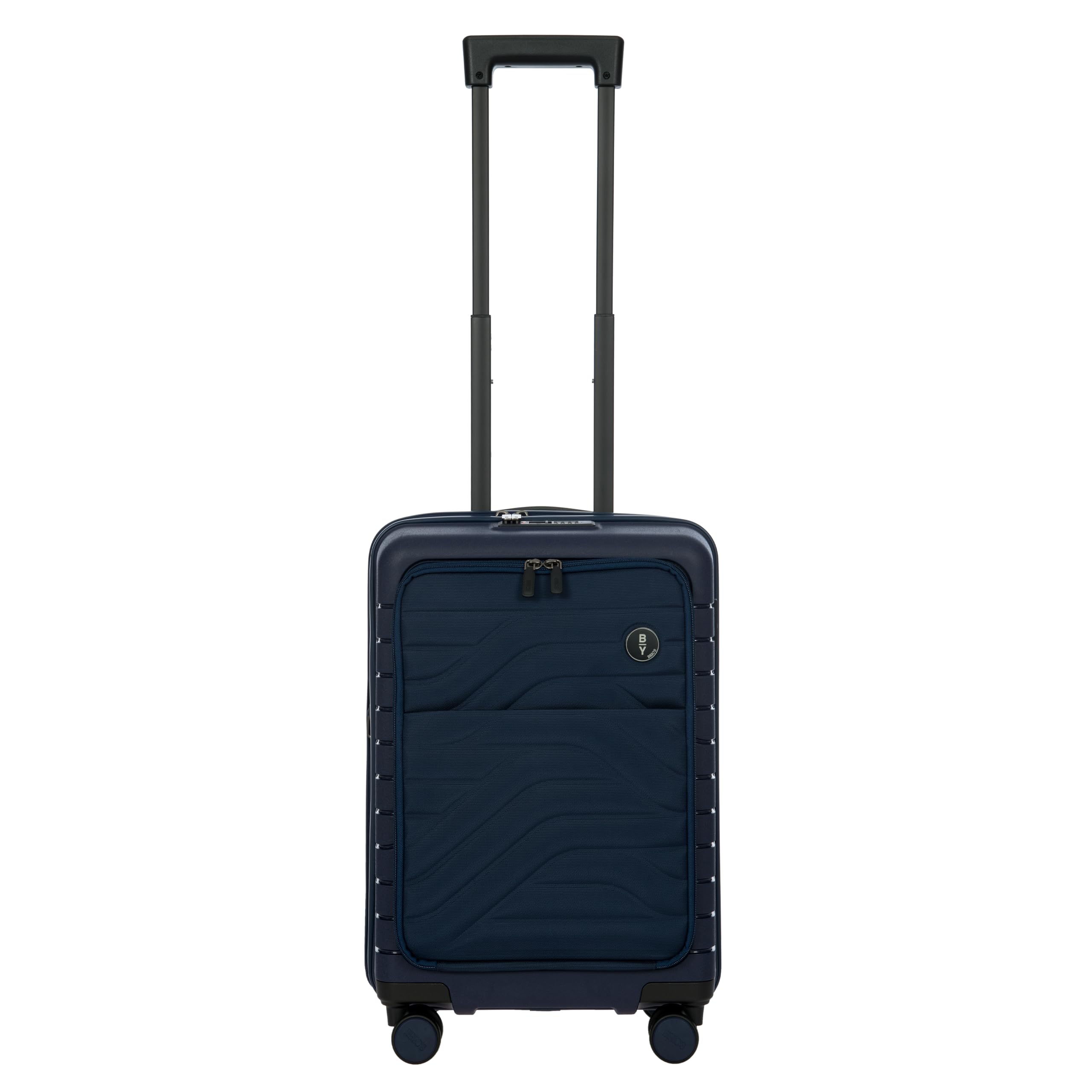 Bric'sB|Y Ulisse Spinner Suitcase - 21 Inch Carry-On Luggage - Hard Exterior and TSA-Approved Lock - Oceano