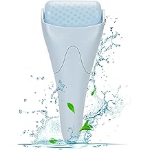 Fronnor Ice Roller for Face,Eyes,Women Gifts Idea,Therapeutic Cooling to Tighten Brighten Complexion and Reduce Wrinkles,Massager Under Eye Puffiness,Migraine and Pain Relidf (Haze Blue)