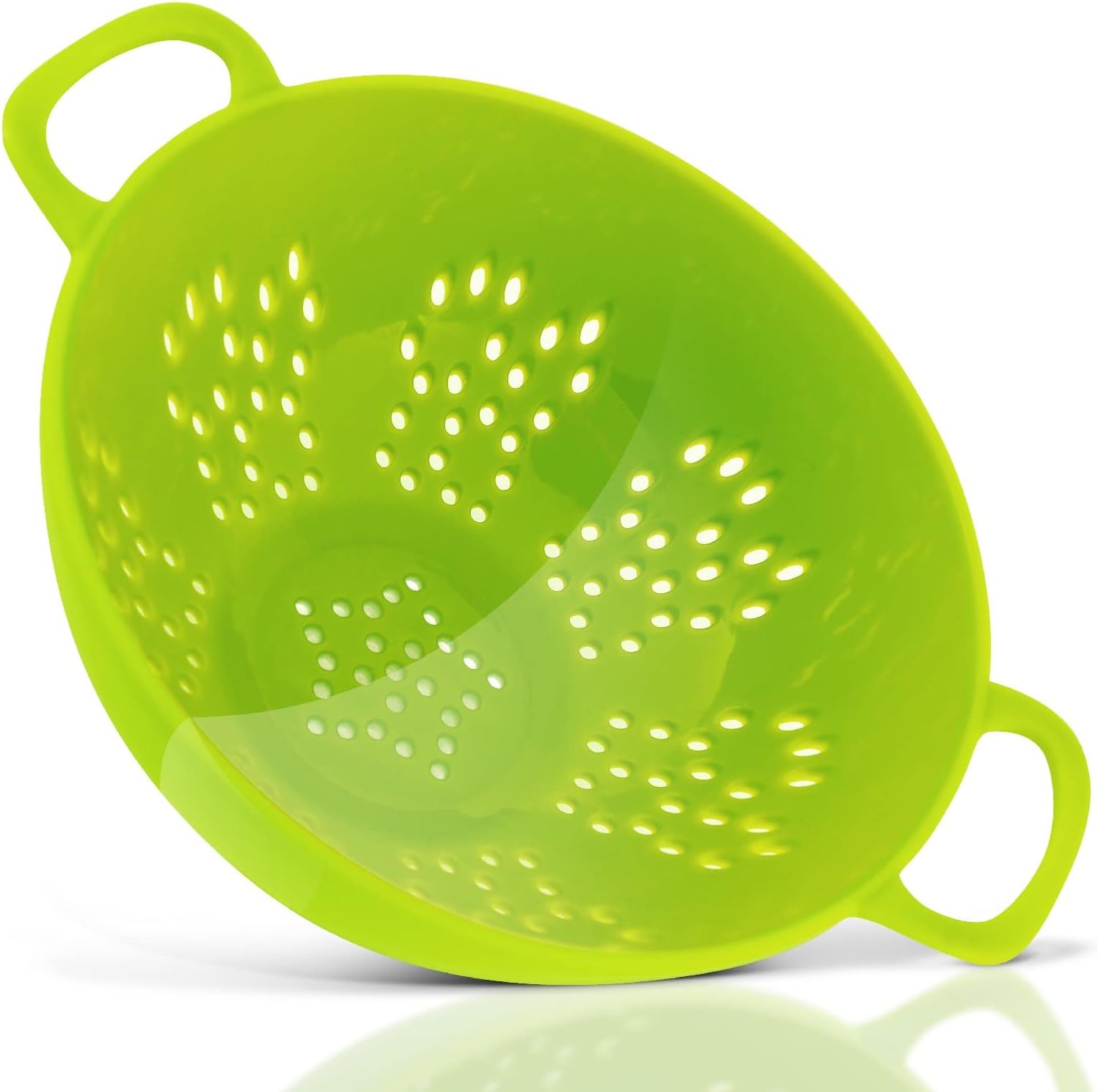 Meadow Lane Goods 6-Inch, 3 Cup Personal Colander With Dual Handles For Fruit & Vegetable Portion Control #9956, 48 Pack