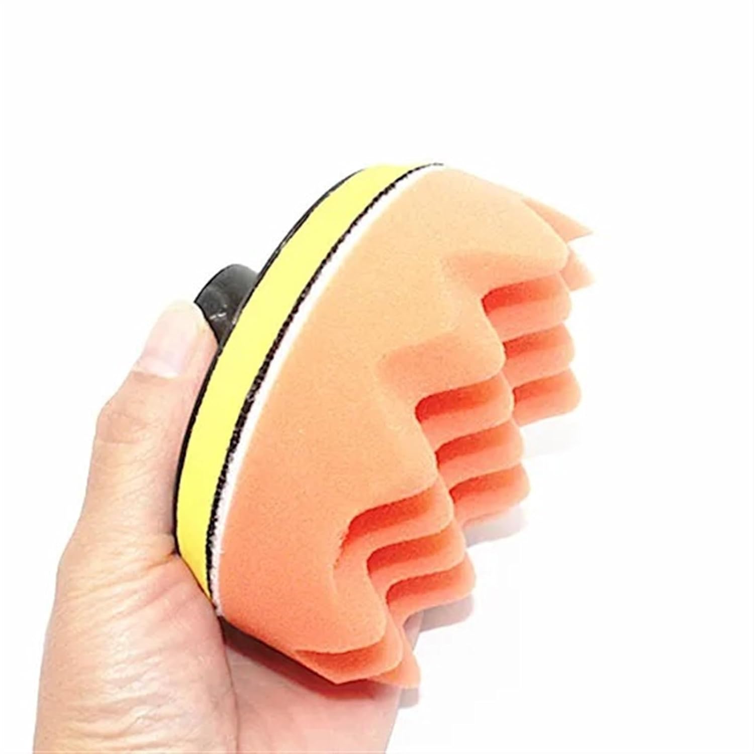 4Pcs/Set 80mm Car Polisher Buffer Pads Wave Sponge Gross Polishing Buffing Pad 3 Inch