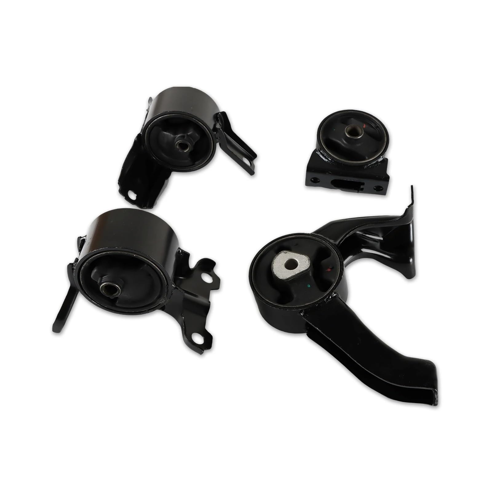 for Jeep for Compass 2007-2017 L4 2.0L 2.4L Automobile Engine Bracket 4PCS Engine Motor & Trans Mounts A5415 A5416 A5417 A5418 Car Engine Mounts