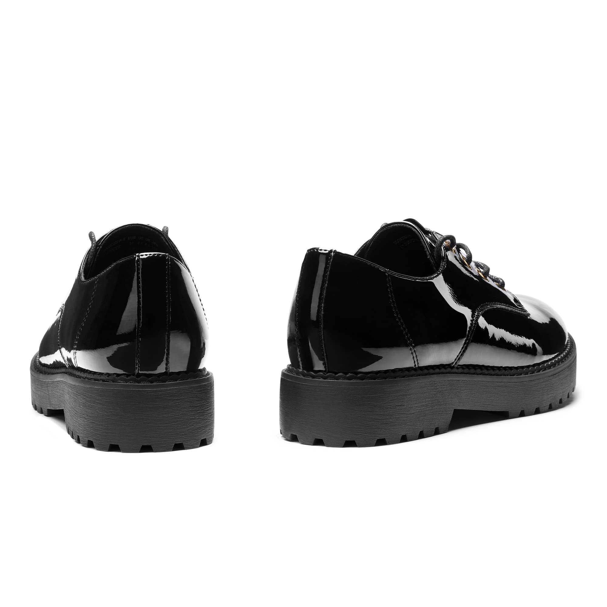 DREAM PAIRS Oxford Zapatos de Cordones Mujer Zapatos Planos Mujer