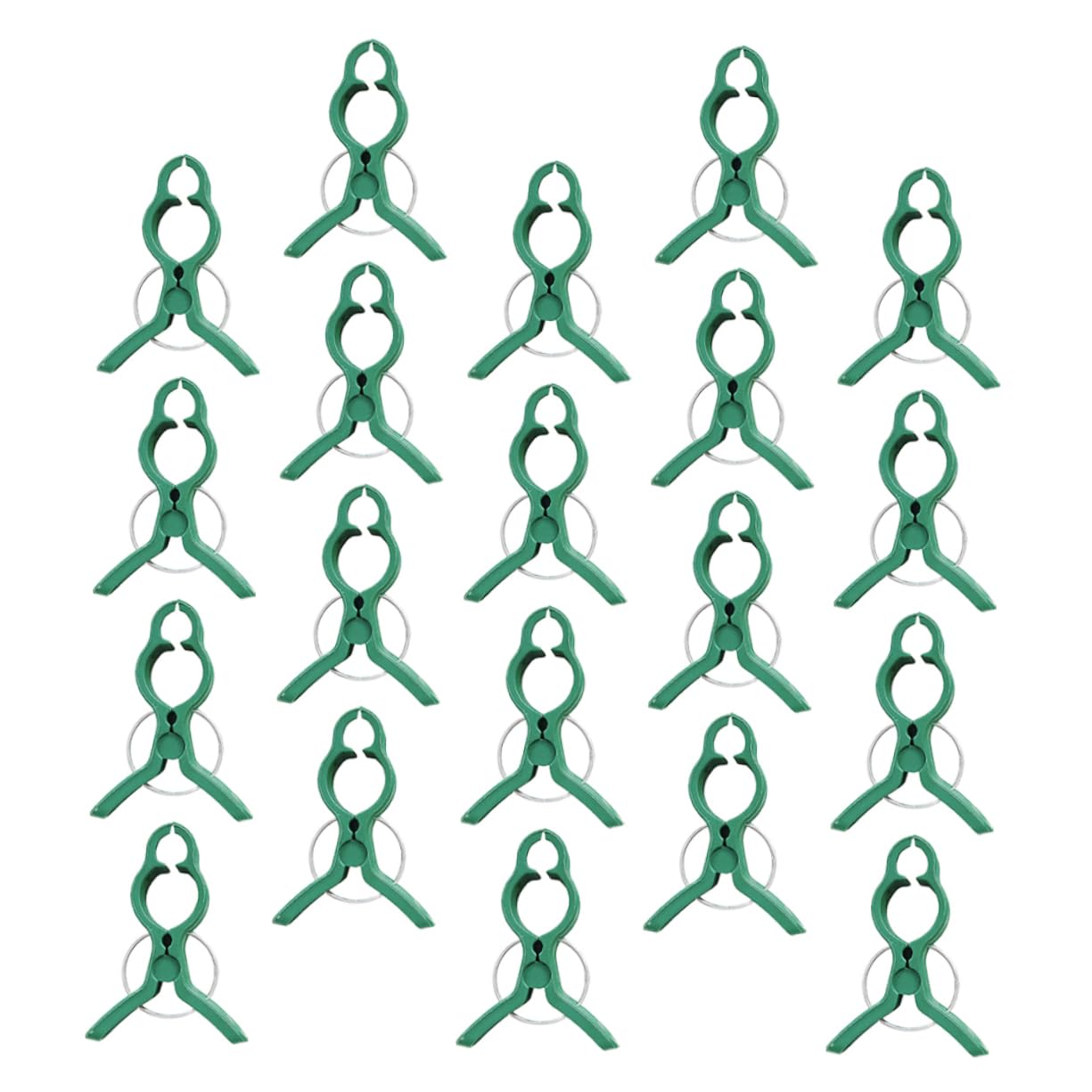 UPKOCH 4 Set Clip per Piante da Set Fermagli per Clip Regolabili E Resistenti per Piante Rampicanti E Accessori Pratici E Riutilizzabili per Giardinaggio 60 Pezzi*4