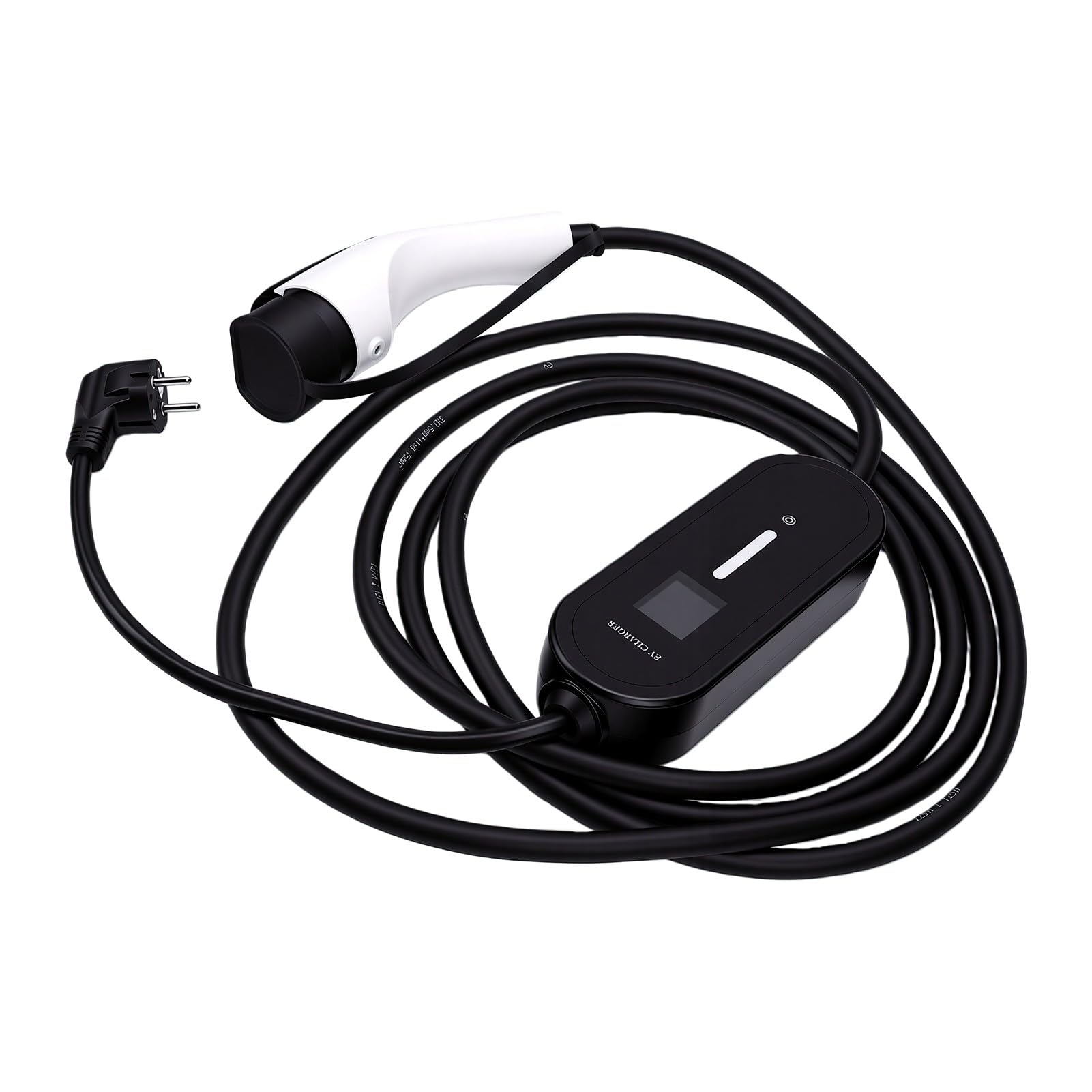 Generic Przenośna ładowarka EV GBT 6A do 16A Elastyczny Kabel do ładowania Pojazdów Elektrycznych 5M Użytku w Domu i w Podróży
