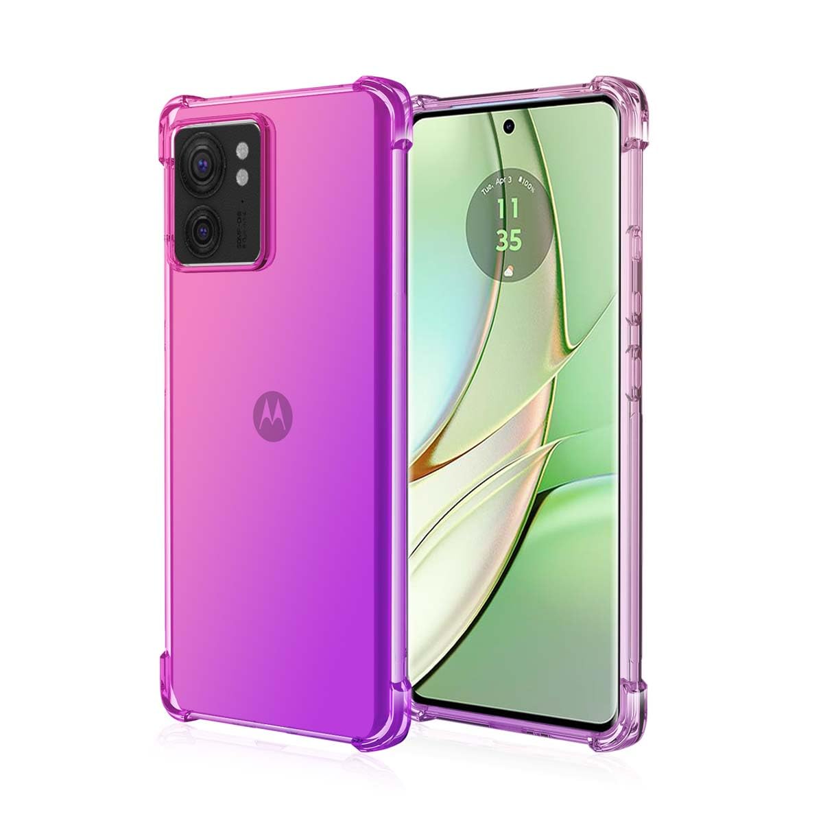 Cover Silicone Anti Colpi per Motorola Edge 40 Pro 5G Disegno Sneakers 09 Dibu