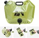 BACHUDO 8 Liters Collapsible Water Container Bag Portable Camping Water Tank with Faucet for Hiking Outdoor Adventures Emergency Ultra-Light Foldable Water Storage Bag Hydration Leak-Proof (Pack,1) gallery image