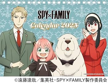 Amazon.co.jp: エンスカイ TVアニメ『SPY×FAMILY』2025年卓上