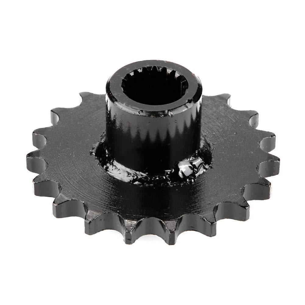 Chain Sprocket, 19 Tooth Output Gear, Premium Material with Smooth Surface for Gy6 150cc ATV Quad Gokart Taotao