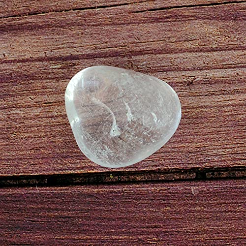 Image of Reiki Crystal Products Natural Clear Quartz Tumble Stone Raw Rough Stones for Reiki Healing and Crystal Healing Tumbled Stone (Color : Clear)