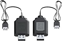 Vista 6 de MMOBIEL - Paquete de 2 cables de carga USB para baterías LiPo y Li-ion de 7.4 V - Conector USB a XH-3P, adaptador de carga 1A 2S para drones RC