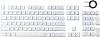 PBT Double-Shot Full Set 104 Key keycaps US Layout Replacement for Corsair K70 RGB MK.2 SE Mechanical Keyboard Backlit (Black)