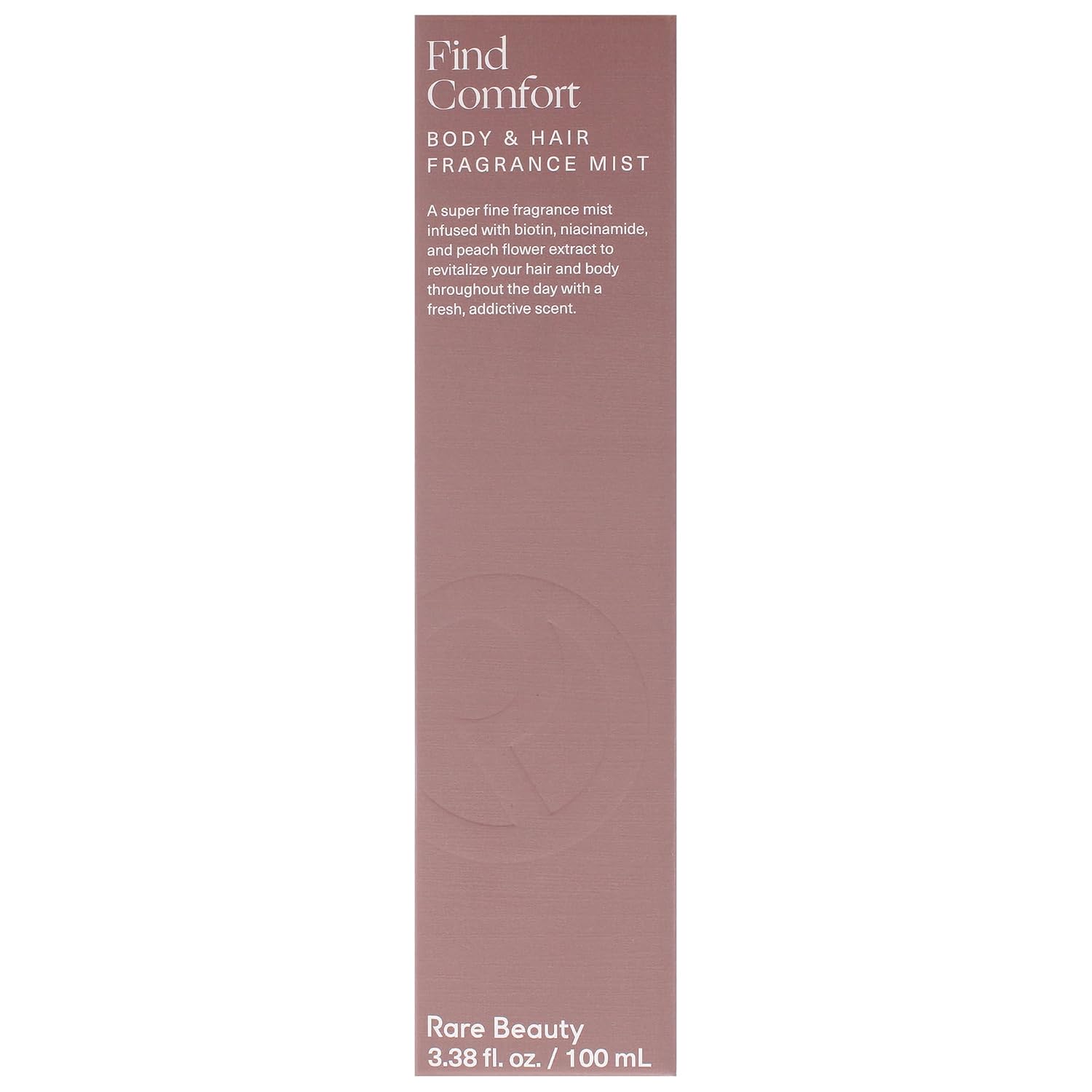 Find Comfort Body and Hair Fragrance Mist by Rare Beauty for Women - 3.38 oz Mist