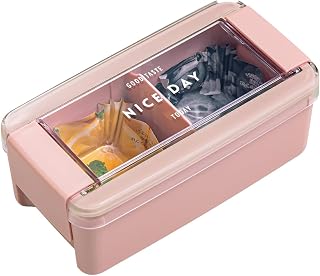 岩崎工業 ラストロウェア 弁当箱 ランチボックス 520ml 1段 イージーケア 食洗機対応 レンジ対応 ピンク B-1487 PI