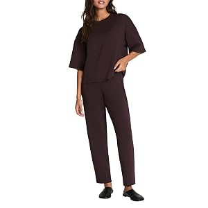Spanx AirEssentials Slim Straight Pant - Ankle-Length Relaxed Lounge Trousers - UPF 50 Protection