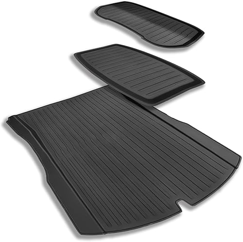 CYBERBEANS Alfombrillas para Tesla Model Y 3 piezas