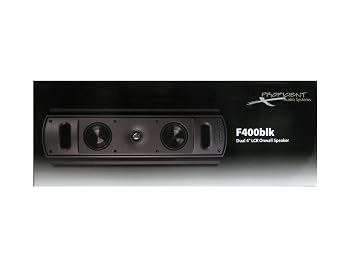 Proficient Audio Systems F400-Black LCR 