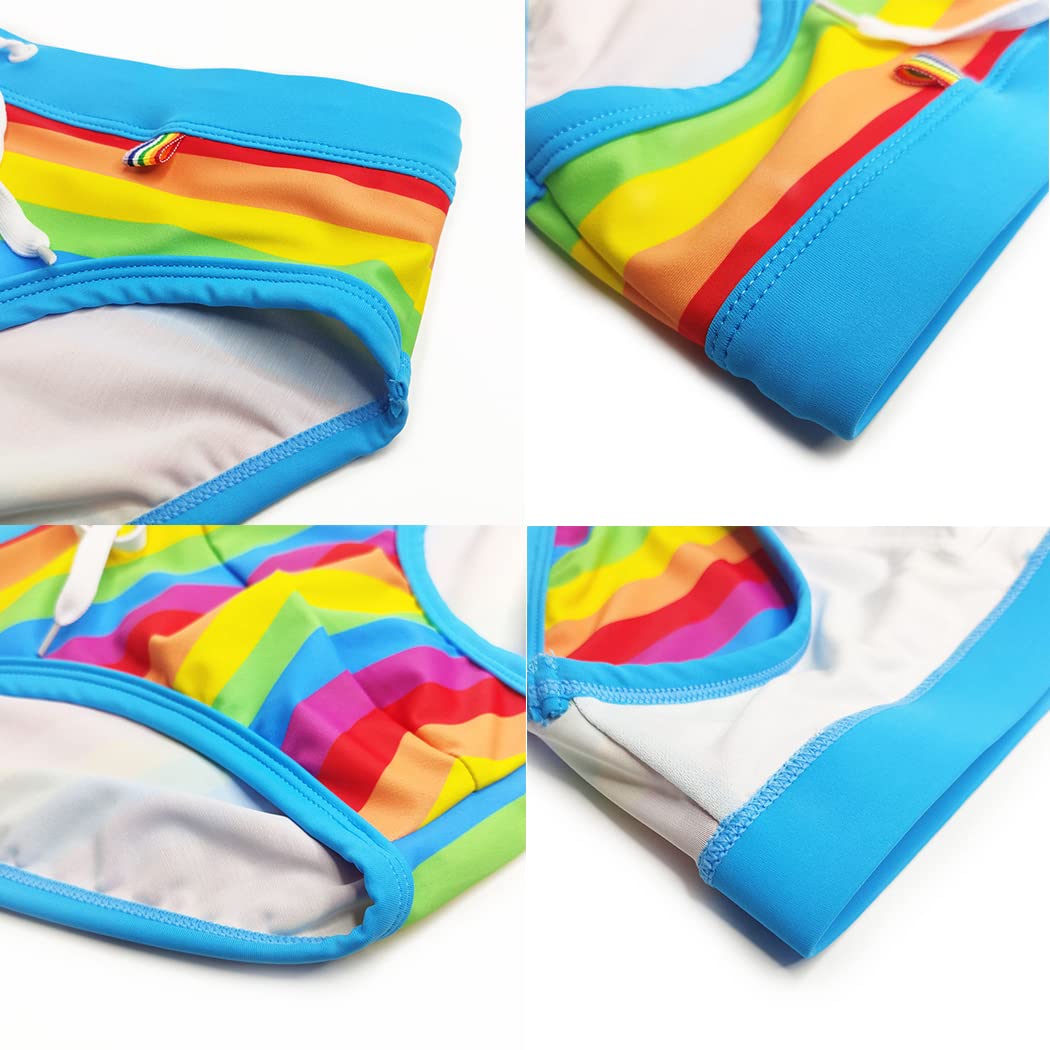 Bañador de Natación Slip para Hombre Traje de Baño de Secado Rápido Moda Shorts Swimming Calzoncillos YK24