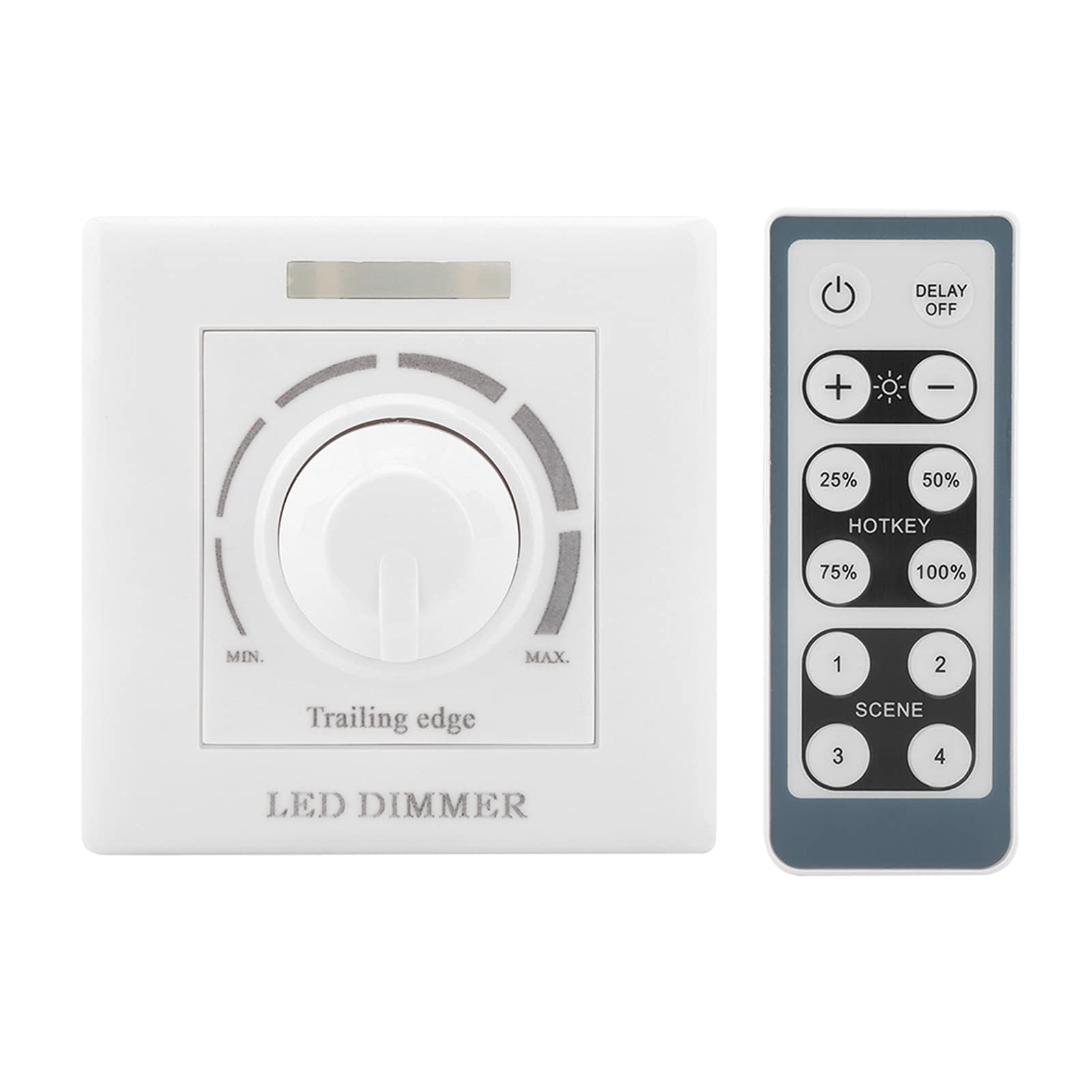 Ejoyous Dimmer LED 200W con telecomando a infrarossi per il controllo dell'illuminazione in casa o in azienda (220V)