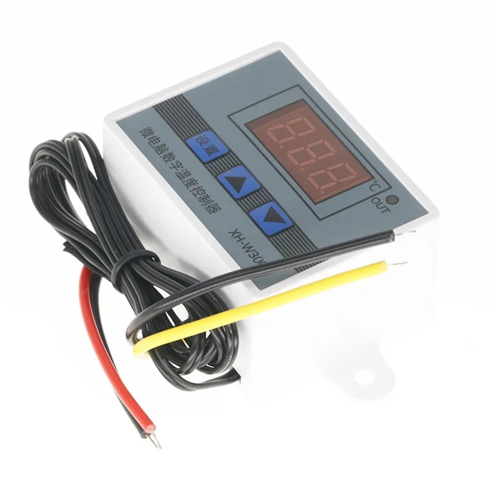 XH-W3002 regulator temperatury AC110V-220V DC12V/24V LED cyfrowy termostat sterujący mikrokomputerem, czujnik termoregulatora (AC 220 V)