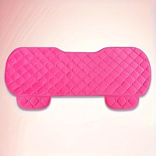 Car Seat Cushion Universal Plush Front Seat Covers Rear Seat Covers Car Vehicle Seat Covers (1 Rear Seat Cover Pink)