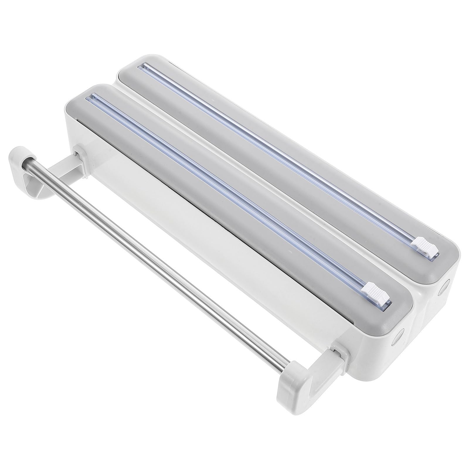 Distributeur double couche pour film alimentaire et papier aluminium ABS