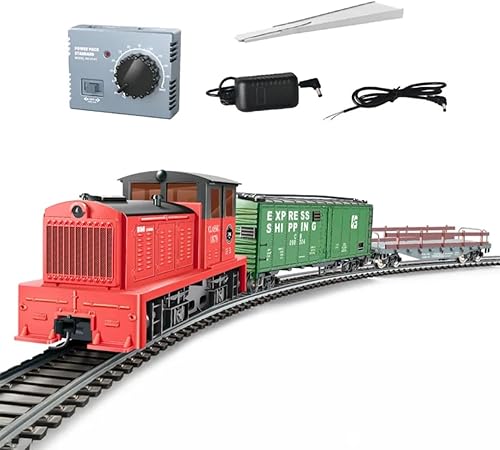 Juego de tren a escala HO 187 para niños, modelo ferroviario de motor de combustión interna RC DDT, modelo de tren de juguete eléctrico para