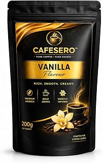 Cafesero Vanilla Flavour Instant Coffee Powder 200g